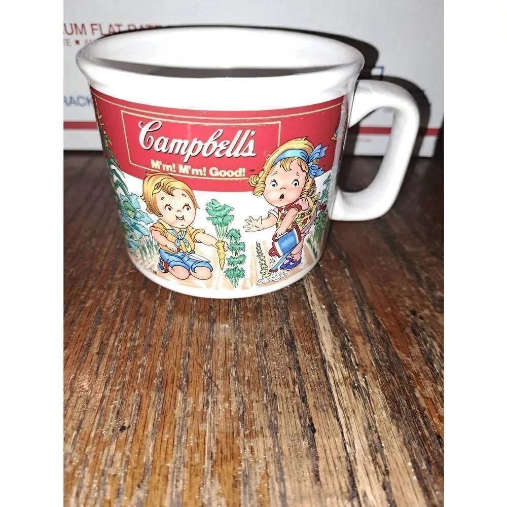 Vintage 1999 Westwood Campbells Soup Mug Coffee Cup Soup Collectible